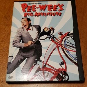 Warner Bros. Pee-wee's Big Adventure DVD - Red and Gray